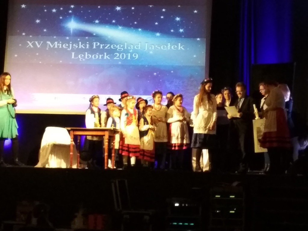 Grafika: XV Miejski Przegląd Jasełek Lębork 2019