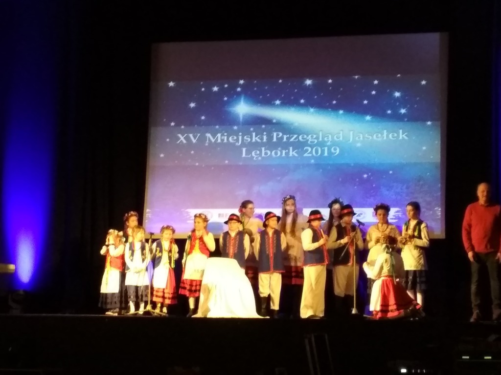 Grafika: XV Miejski Przegląd Jasełek Lębork 2019