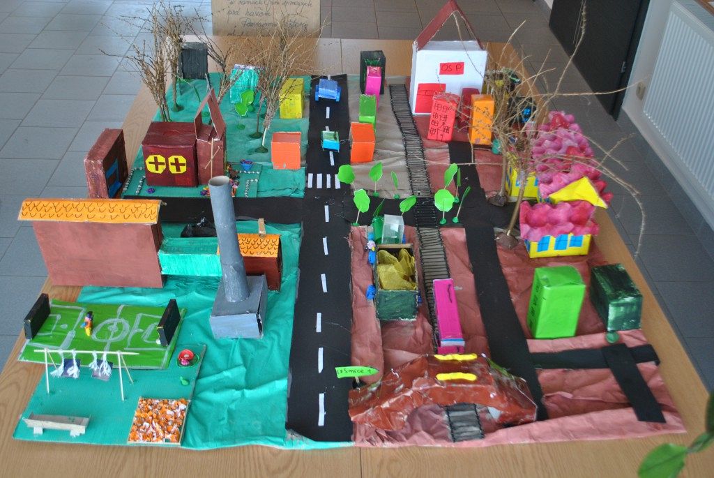 Grafika #0: MAKIETA LEŚNIC do obejrzenia w Urzędzie Gminy w Nowej Wsi Lęborskiej.