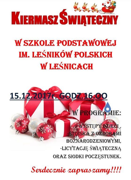 Grafika #0: KIERMASZ BOŻONARODZENIOWY !