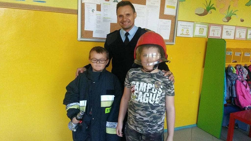 Grafika #0: SPOTKANIE ZE STRAŻAKIEM