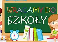 Plakat - Wracamy do szkoły grafika