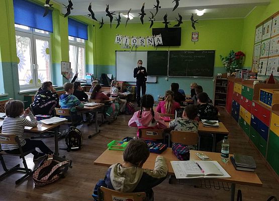 Spotkanie z policjantkami