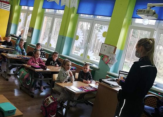 Spotkanie z policjantkami