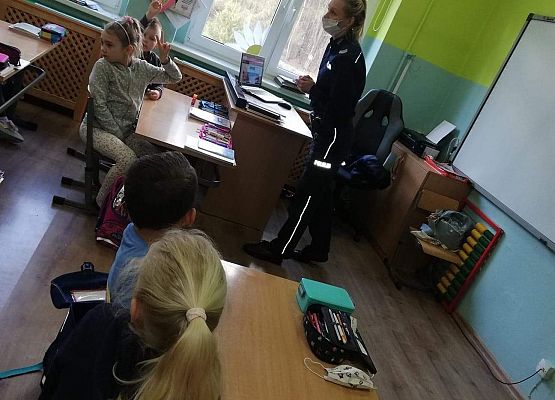 Spotkanie z policjantkami