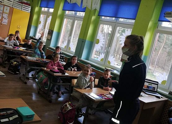 Spotkanie z policjantkami