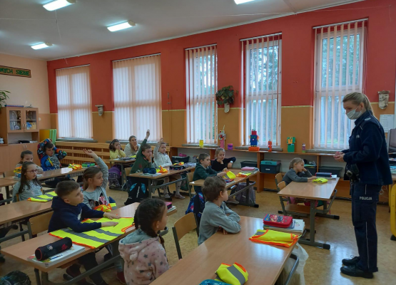 Spotkanie z policjantkami