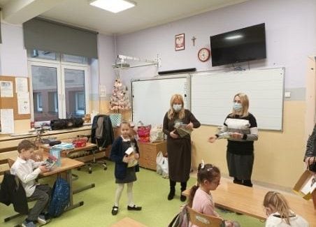 nagrodzeni uczniowie z klasy 2