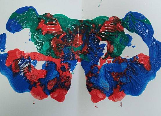 motyl technika dekalkomanii Karol klasa 2