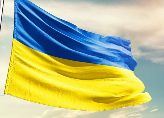 Flaga Ukrainy grafika