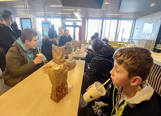 Grafika 15: Wycieczka do kina i na Stację Kultura w Lęborku