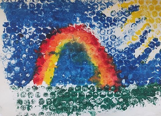 Drukowanie folią bąbelkową Lena klasa 2