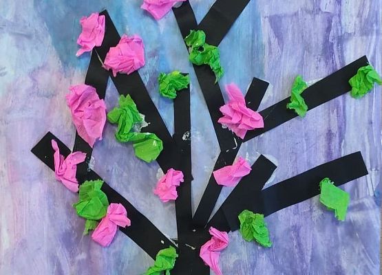 Wiosenne drzewo Oskar klasa 3