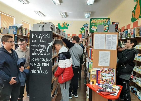 Wizyta w Bibliotece Miejskiej w Lęborku