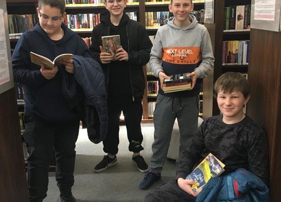 Wizyta w Bibliotece Miejskiej w Lęborku