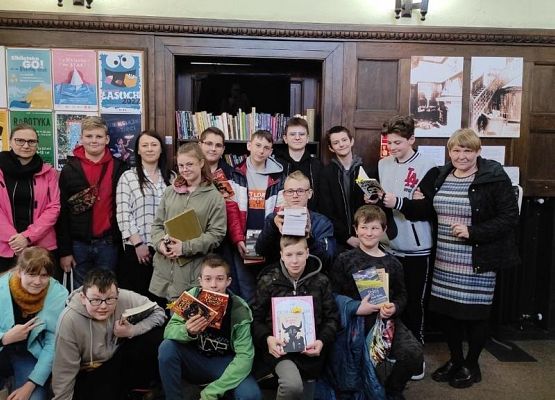 Wizyta w Bibliotece Miejskiej w Lęborku