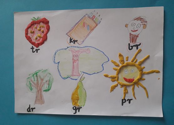 Grafika 10: Rozstrzygnięcie Logopedycznego Konkursu Plastycznego - „Wesołe mamy miny gdy głoskę r r r… ćwiczymy”