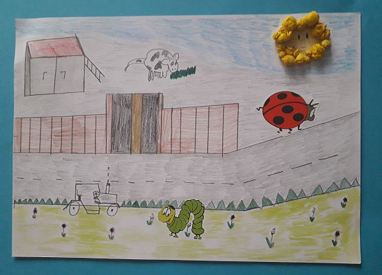 Grafika 6: Rozstrzygnięcie Logopedycznego Konkursu Plastycznego - „Wesołe mamy miny gdy głoskę r r r… ćwiczymy”