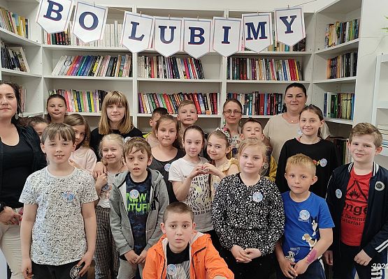 „Biblioteczne podchody”.- klasa 3