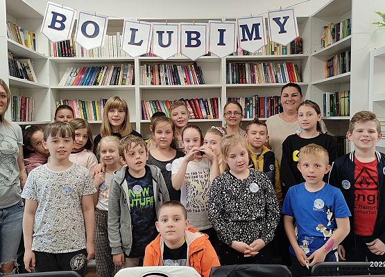 „Biblioteczne podchody”.- klasa 3