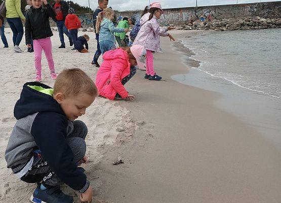 spacer po plaży