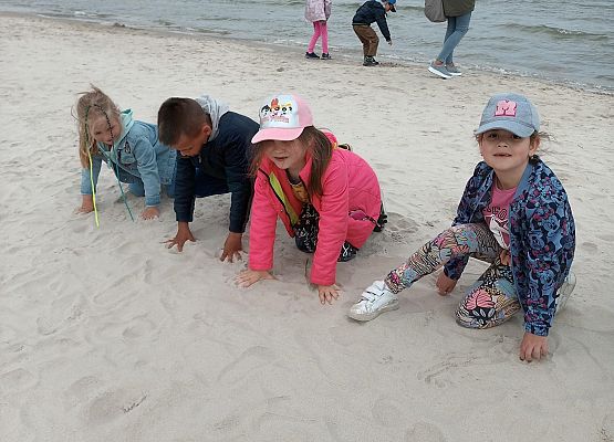 spacer po plaży