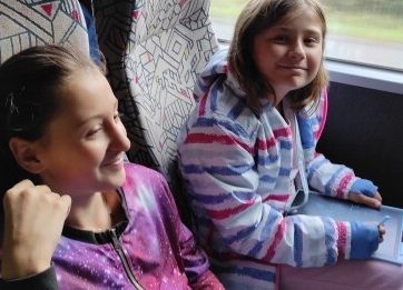 Rozalia i Kornelia w dobrych humorach