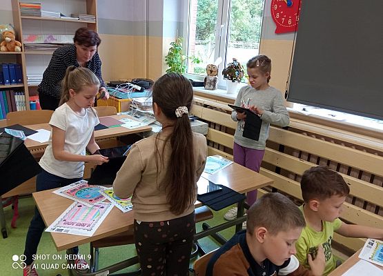 Grafika 8: Dzień Kropki w klasie III