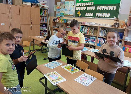 Grafika 12: Dzień Kropki w klasie III