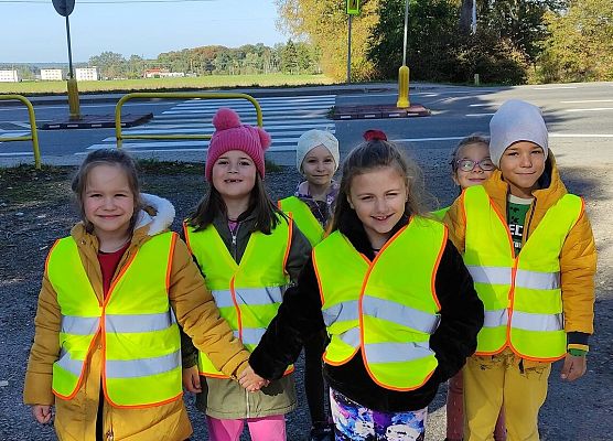 klasa 1 na przyjściu dla pieszych