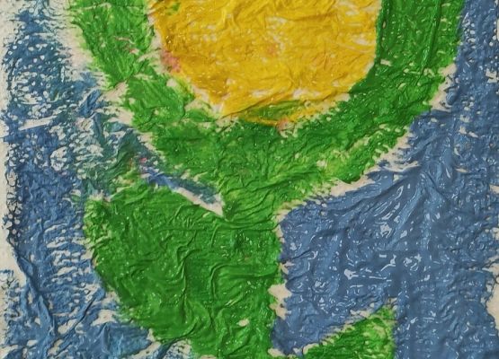 malowanie na materiale higienicznym