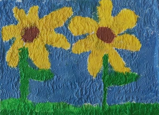 malowanie na materiale higienicznym