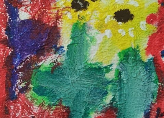 malowanie na materiale higienicznym