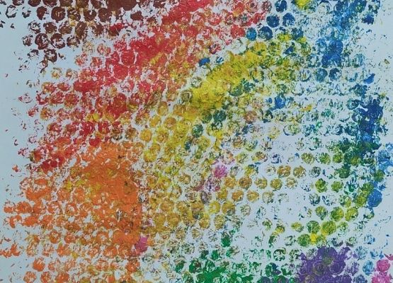 drukowanie folią bąbelkową