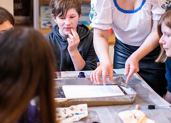 Pani Małgorzata Bądkowska w akcji