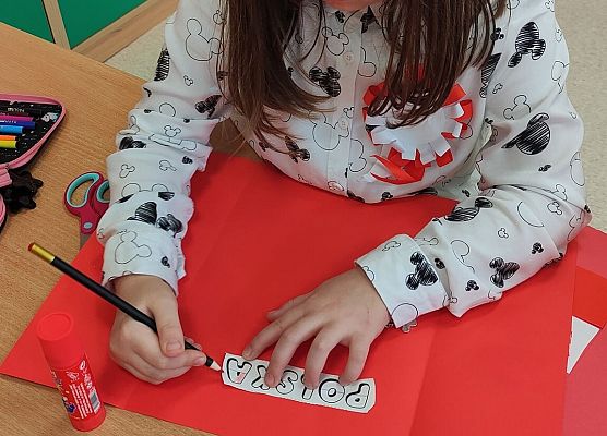 tworzenie lapbooka- Nikola