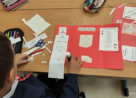 tworzenie lapbooka- Natan