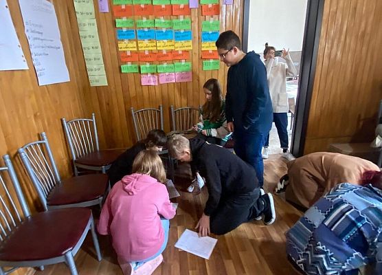 Gruzja - uczniowie SP Leśnice