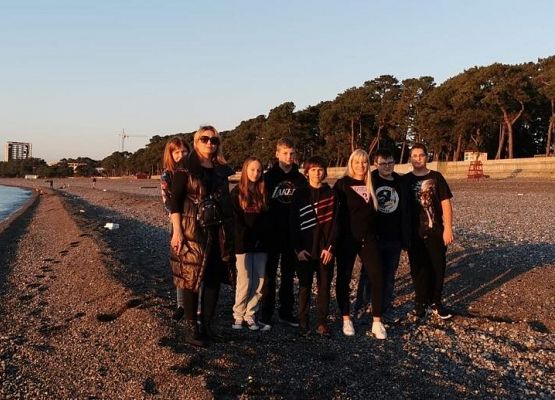 Gruzja - uczniowie SP Leśnice