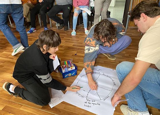 Gruzja - uczniowie SP Leśnice