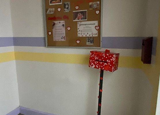 skrzynka na pocztę walentynkową