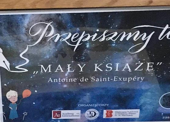 plakat promujący akcję