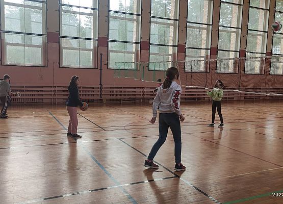 gry zespołowe na sali gimnastycznej