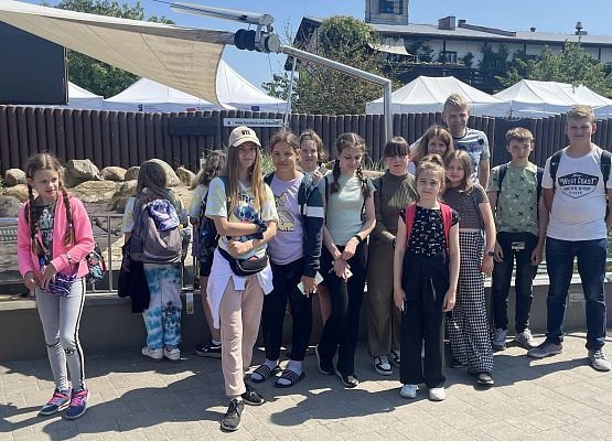 Uczniowie SP Leśnice - wycieczka na Hel