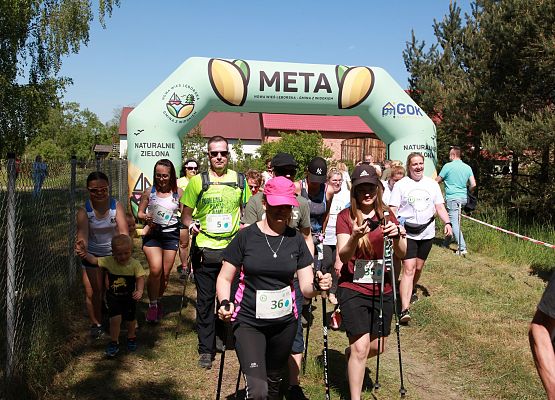 Grafika 49: "Rodzinny Bieg Leśnika" na 8 kilometrów przy Szkole Podstawowej w Leśnicach