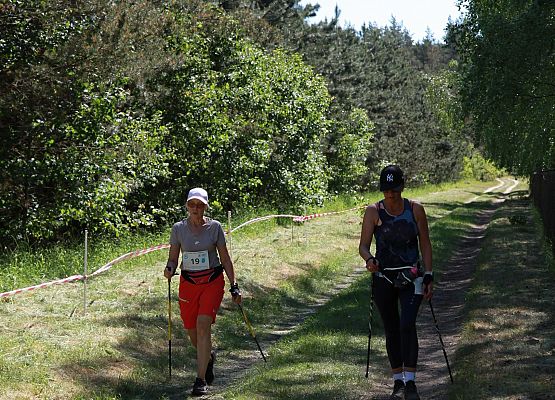 Grafika 107: "Rodzinny Bieg Leśnika" na 8 kilometrów przy Szkole Podstawowej w Leśnicach