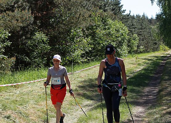 Grafika 110: "Rodzinny Bieg Leśnika" na 8 kilometrów przy Szkole Podstawowej w Leśnicach