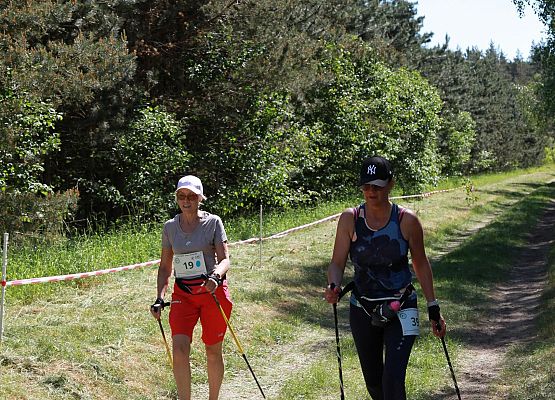 Grafika 111: "Rodzinny Bieg Leśnika" na 8 kilometrów przy Szkole Podstawowej w Leśnicach