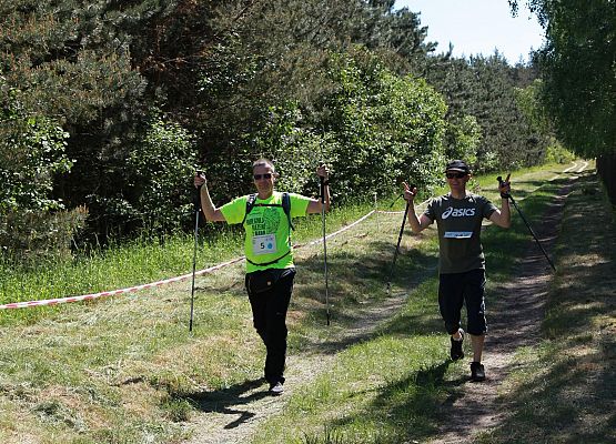 Grafika 165: "Rodzinny Bieg Leśnika" na 8 kilometrów przy Szkole Podstawowej w Leśnicach