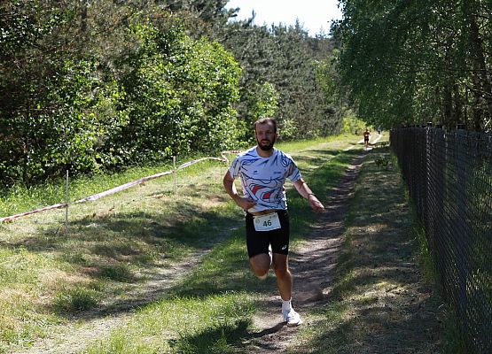 Grafika 178: "Rodzinny Bieg Leśnika" na 8 kilometrów przy Szkole Podstawowej w Leśnicach